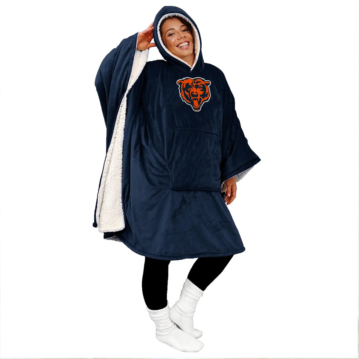 NFL Hooded Wearable Blanket