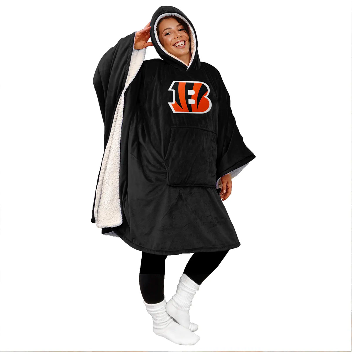 NFL Hooded Wearable Blanket