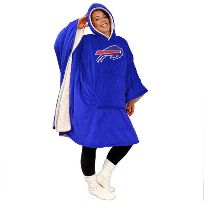 NFL Hooded Wearable Blanket