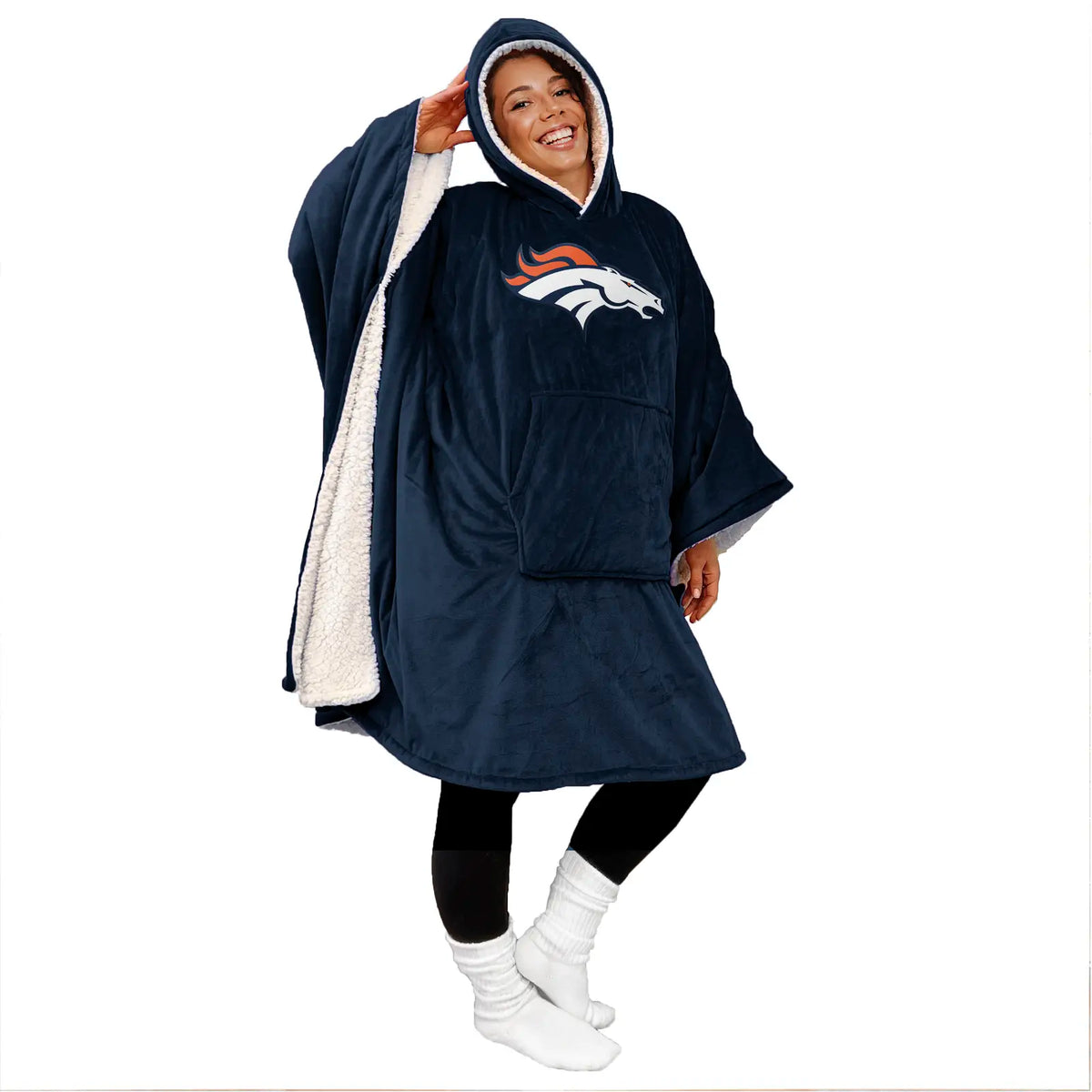 NFL Hooded Wearable Blanket