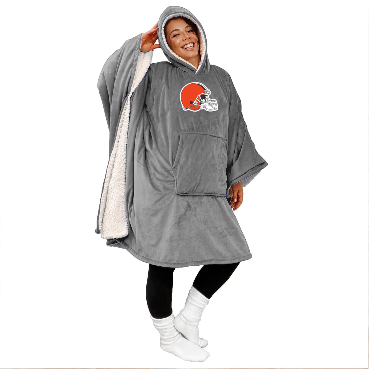 NFL Hooded Wearable Blanket