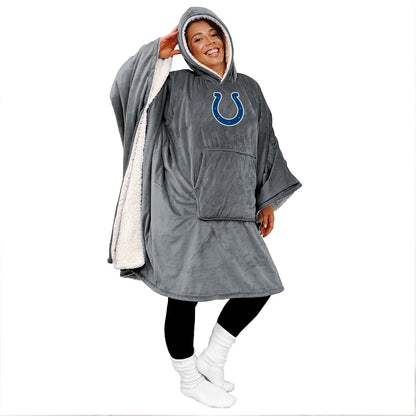 NFL Hooded Wearable Blanket
