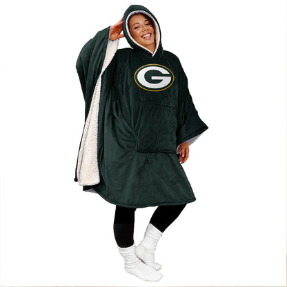 NFL Hooded Wearable Blanket