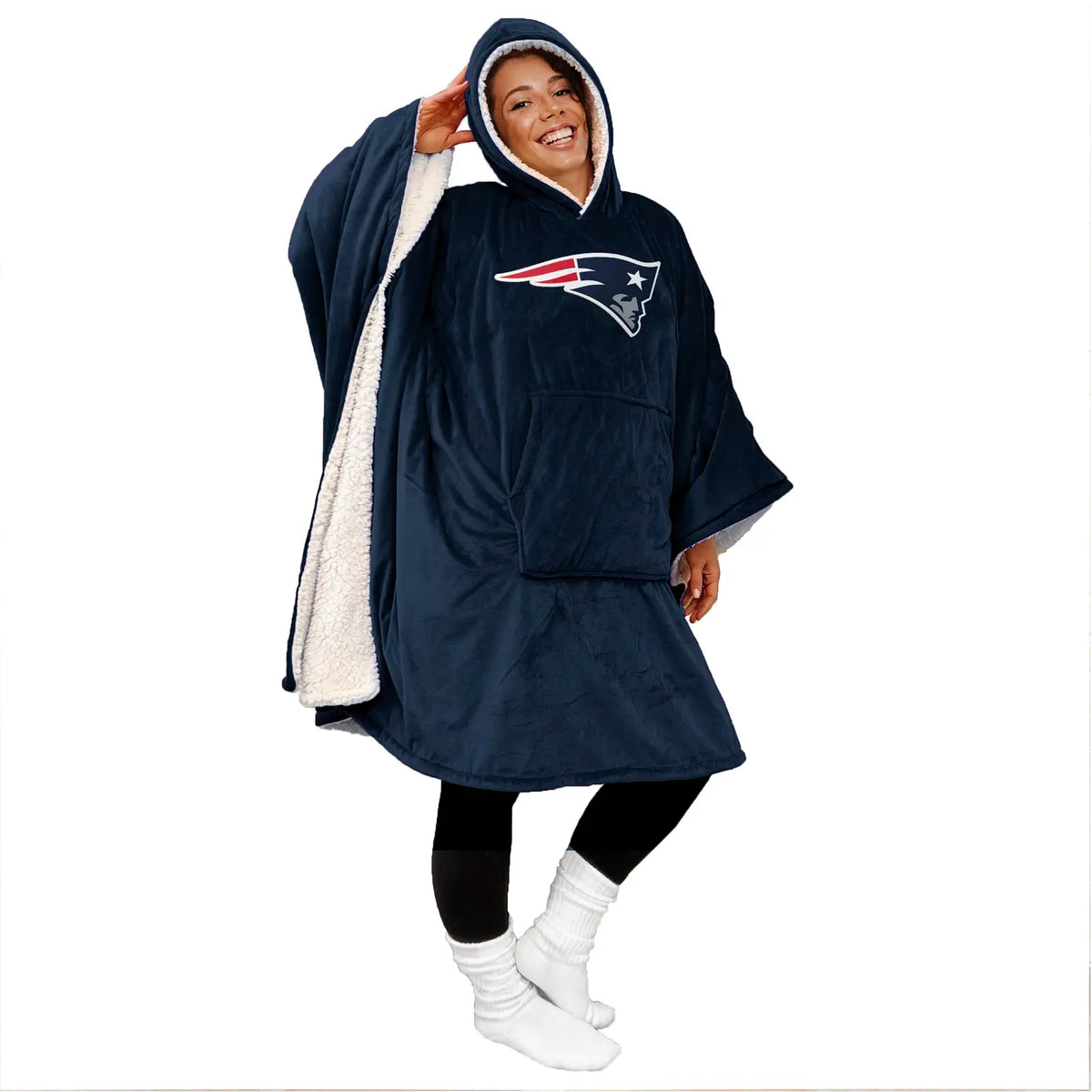 NFL Hooded Wearable Blanket
