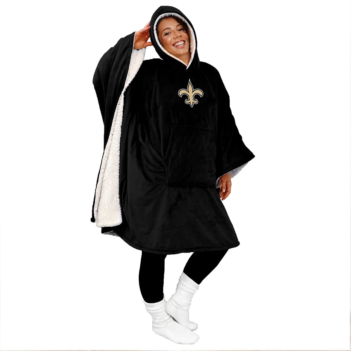 NFL Hooded Wearable Blanket