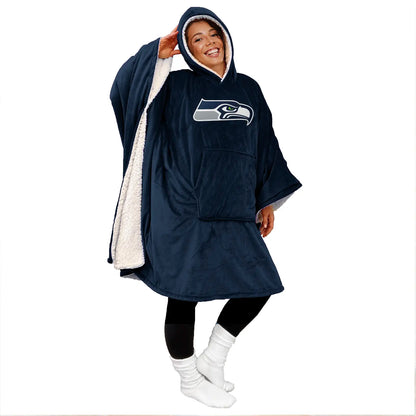 NFL Hooded Wearable Blanket